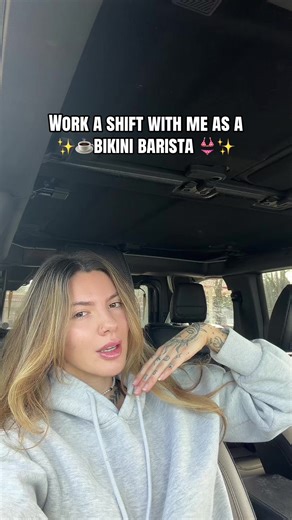 At this point I think I’m not going to wear makeup tmr either #barista #bikinibarista #pnw #fyp