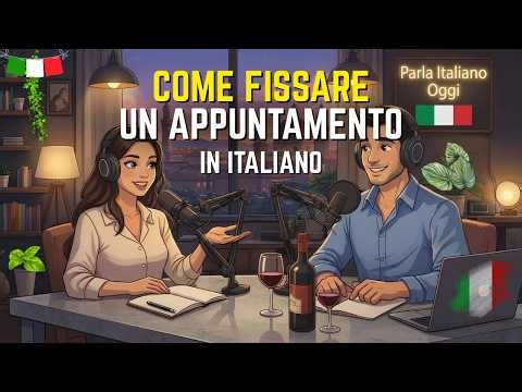 Make Appointments in Italian Easily! | Beginner Italian Dialogue #italianpodcast