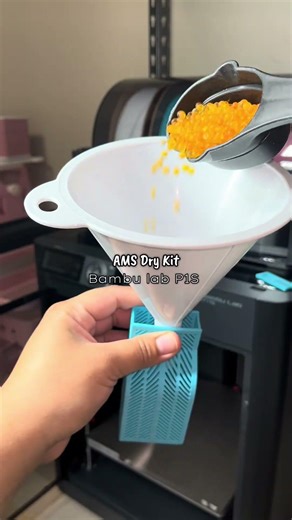 ams dry kit for my bambu lab 3d printer 🫶🏽 #3dprinting #3dprinter #ams #bambulab #asmr