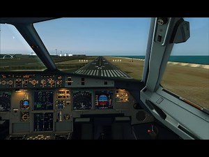 Airbus A321 Aerosoft (3 of 3) - Approach and ILS landing - (Dubai to Doha) Tutorial FSX - IFR 2020