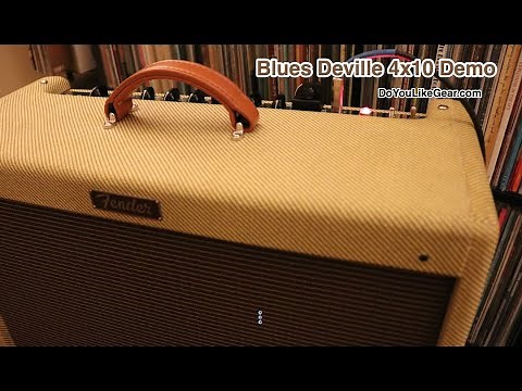 Fender Blues DeVille Reissue 410 Tweed Tube Guitar Amp