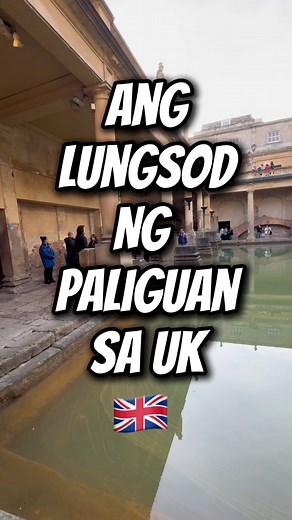 The Roman Baths of England! 🇬🇧 🛁 #dekdekngapala #romanbaths #minivlog #livingintheuk #pinoyinuk #trivia #history | Dekdek Nga Pala