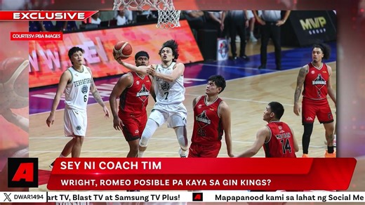 Sa eksklusibong panayam sa Abante Sports Now, tuluyan nang binasag ni Barangay Ginebra head coach Tim Cone ang usap-usapan ukol sa posibleng pagpasok ng mga batikang guard na sina Matthew Wright at Terrence Romeo sa koponan. #SportsNow #DWAR1494 #BarangayGinebra #TerrenceRomeo #MatthewWright #PBA | DWAR Abante Radyo