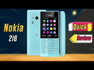 Nokia 216 Review | Nokia 216 Unboxing & Review