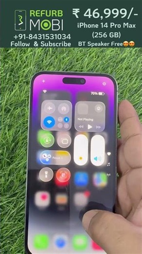 iPhone 14 PRO MAX (256GB)+ Bluetooth Speaker free 😍😍