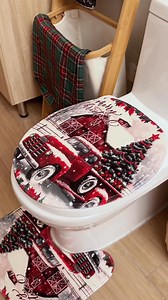 🎅 Deck your bathroom! This Christmas Bathroom Set adds festive cheer to your home. 🚿✨ 🔍 Find it at https://temu.to/m/equ2lbwxtci or with this code dqy4756. #Temu #TemuFinds #HolidayDecor | Temu Europe
