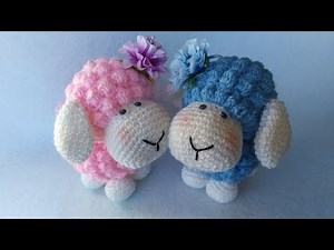 Pecora Uncinetto Amigurumi Tutorial 🐑 Sheep Crochet Amigurumi 💙 Oveja Crochet Amigurumi