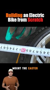 Building an Electric Bike from Scratch #ElectricMotorcycle #DIYBike #ElectricVehicle #GreenTransport #InnovativeDesign | Tips of the Day