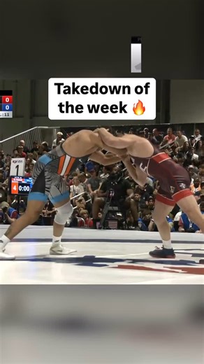 71K views · 733 reactions | Zahid Valencia’s slick duck on Kyle Dake in the U.S. Open finals earns him the takedown of the week presented by @adidaswrestling | FloWrestling | Facebook