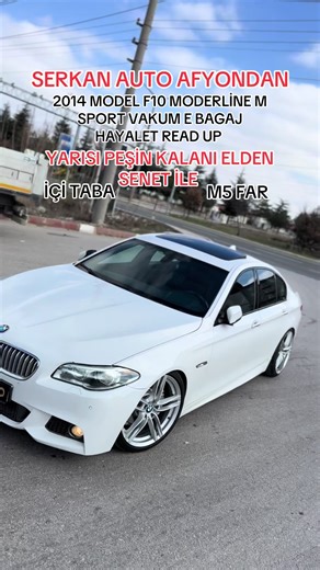 Serkan Auto Afyon'da 2014 BMW F10 M Sport