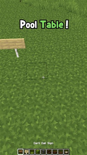 Taturr on Instagram: "Minecraft Pool Table (Montagem Rugada) #minecraft #reels"