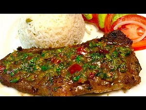 How to Make Steak in a Delicious Cilantro Sauce