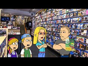 (REUPLOADED) Childish Dad Misbehaves at The DVD Store