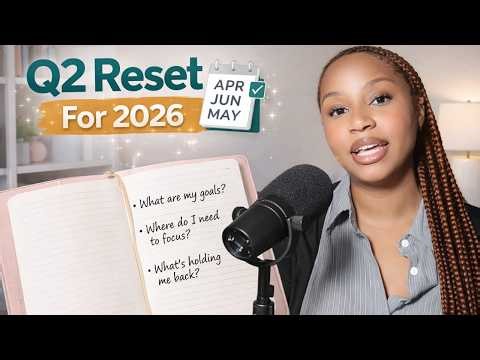 ITS NOT TOO LATE TO START| Q2 RESET FOR 2026 WHAT ARE YOUR GOALS? WHERE TO FOCUS MCKINLEE BROOKE