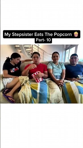 My stepsister eat popcorn 🍿|American actress | P*rn star | Viral videos | Hot girls | Trending video