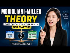 Modigliani-Miller Theory Explained Simply: Understanding Capital Structure! (3 Minutes)