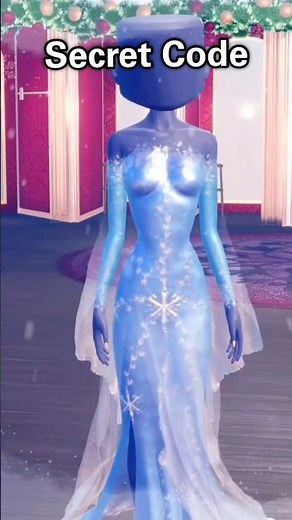 How to Get this NEW SECRET CODE in DTI!⛄#roblox #dresstoimpress #dti #shorts