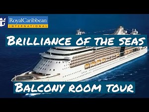 Brilliance of the Seas Spacious Ocean View Balcony Room Tour (Cabin 9036)