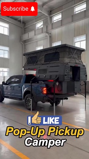 317K views · 2.4K reactions | https://www.otrcampertrailer.com/ Your best outdoor living choice -- ILMENITE POP-UP Truck Camper Camping Campervan RV. POPUP PICKUP TRUCK CAMPER CAMPING RV #RV #pickuptruck #truckcamper #truckcamperlife #motorhome #foryou #fyp #toyota #offroad #outdoor #vanlife #outdoorliving #diy #tinyhouseonwheels | OTR Camper Trailer | Facebook