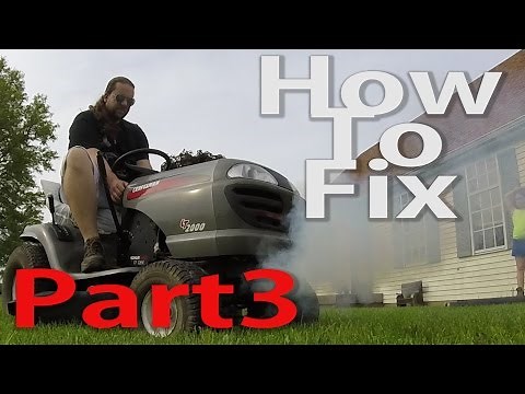 How to Fix a Smoking Craftsman Lawn Tractor... For Good