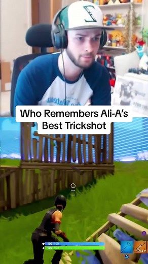 Epic Fortnite Trickshot: Legendary Sniper Headshot