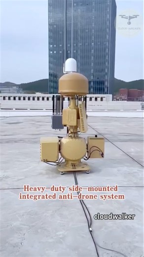 Radar + optoelectronics + spectrum analysis + jamming – Multi-system composition #fpv #uav #radar