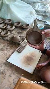 HOW TO MAKE HANDLE #clayart #handmade #claymoulding #claytutorial #clayvideos #shorts #artworkshop