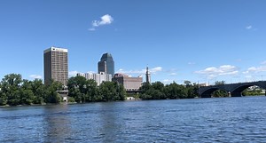 Swimming in the CT River in Downtown Springfield? It takes an Ironman