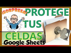 BLOQUEAR SOLO CIERTAS CELDAS - Hoja de cálculo autocorrectora PROTEGER CELDAS - PROFES