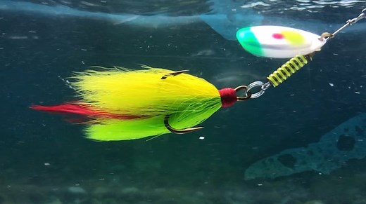 Underwater Action - (Full Speed & Slow Motion) Musky Killer Bait Series - Sunfish Color ***Mepps Musky Killer*** 60 years of musky catching with one legendary lure (1961-2021) | Mepps
