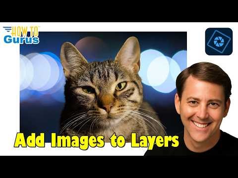 Add Images to Layers in Seconds (Photoshop Elements Beginner Hack!)