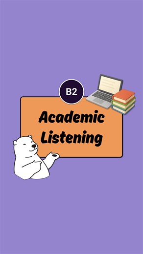 English Listening Practice | English Quizzes | 🐻‍❄️ English Academic Listening Practice for B2 🎧 Can you guess the correct answer? This listening comprehension quiz aims to test your... | Instagram