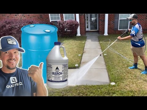 Everything I Know About Using Bleach For Pressure Washing Concrete