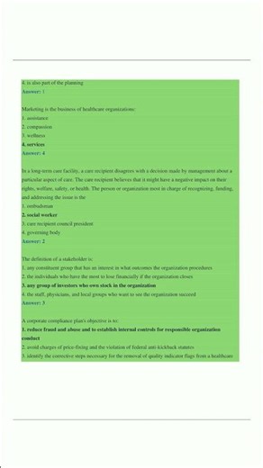 NAB CORE Practice Exam with Answers Focus on Your Success5