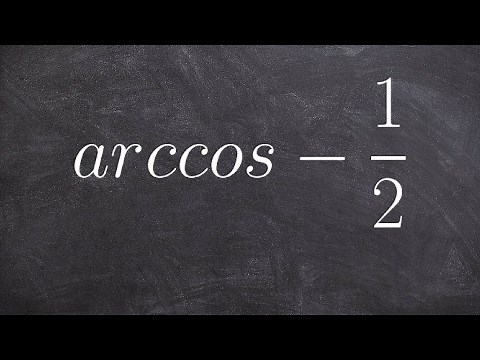 Evaluate the Inverse of Cosine