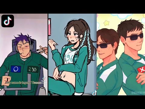 Squid Game Animations Compilation ||TikTok||
