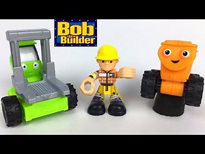 BOB THE BUILDER MASH AND MOLD BRIDGE BUILDER CONSTRUCTION SITE WITH FORKLIFT SHIFTER – UNBOXING