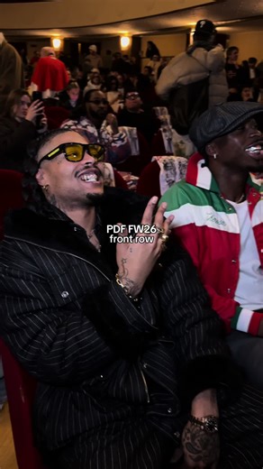 PDF FW26 front row in Milan