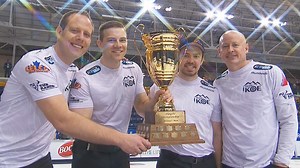 Wild last second shot gives Team Koe Players' Championship curling title