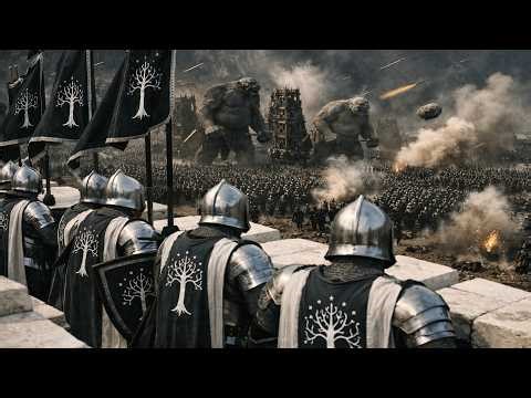 3,200,000 MORDOR vs 760,000 GONDOR — MINAS TIRITH CAN’T SURVIVE THIS?! [4K]