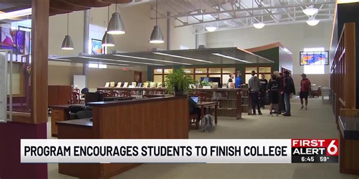 Program encourages students to finish college