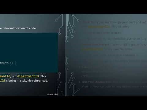 How to Fix the Bean property 'dipartmantId' is not readable Error in Spring Boot