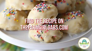 1.3K views · 18 reactions | Italian Christmas Cookies are a delicious cake-like cookie with a hint of anise and sweet sugar glaze. This easy cookie recipe is great to serve any time of the year. Add this Christmas Cookie recipe to your baking list this year. #christmascookie | The Farm Girl Gabs | Facebook