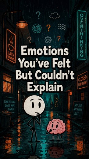 Emotions You've Felt But Couldn't Explain