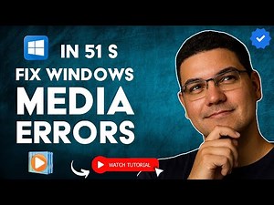 How to CORRECT ALL WINDOWS MEDIA PLAYER ERRORS in WINDOWS 11 in 51 S
