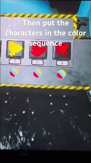 How to do the train code in poppy’s playtime chap 2 #poppyplaytime #huggywuggy