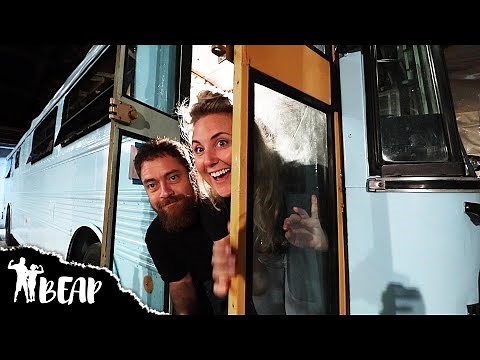 Repurposing Double Bus Doors To A Vault-Like Single Door - Part 1 | Bus Conversion