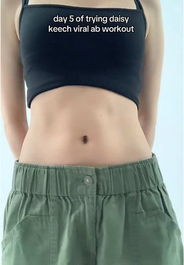 Daisy Keech Hourglass Abs Workout: Day 5 Routine