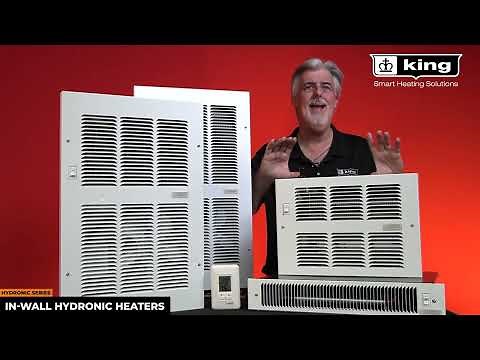 Hydronic Fan-Forced Wall Heaters - Hot Water Heating - King Electric