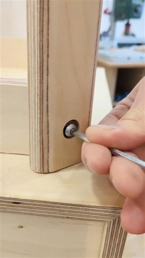 I made the legs detachable on this dresser for safer shipping, and the design worked out well - you can't see the bolts when it's standing. #cabinetmaking #carpentry #woodworkingcommunity #joinery #diyproject | Robert Barrow